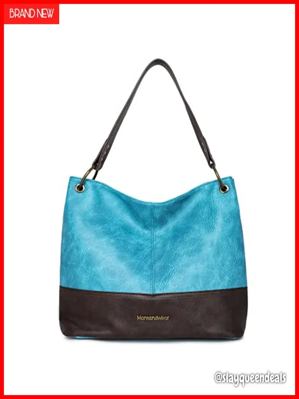 Large Vegan Leather Hobo Bag with Back Pocket Tote Shoulder Handbag